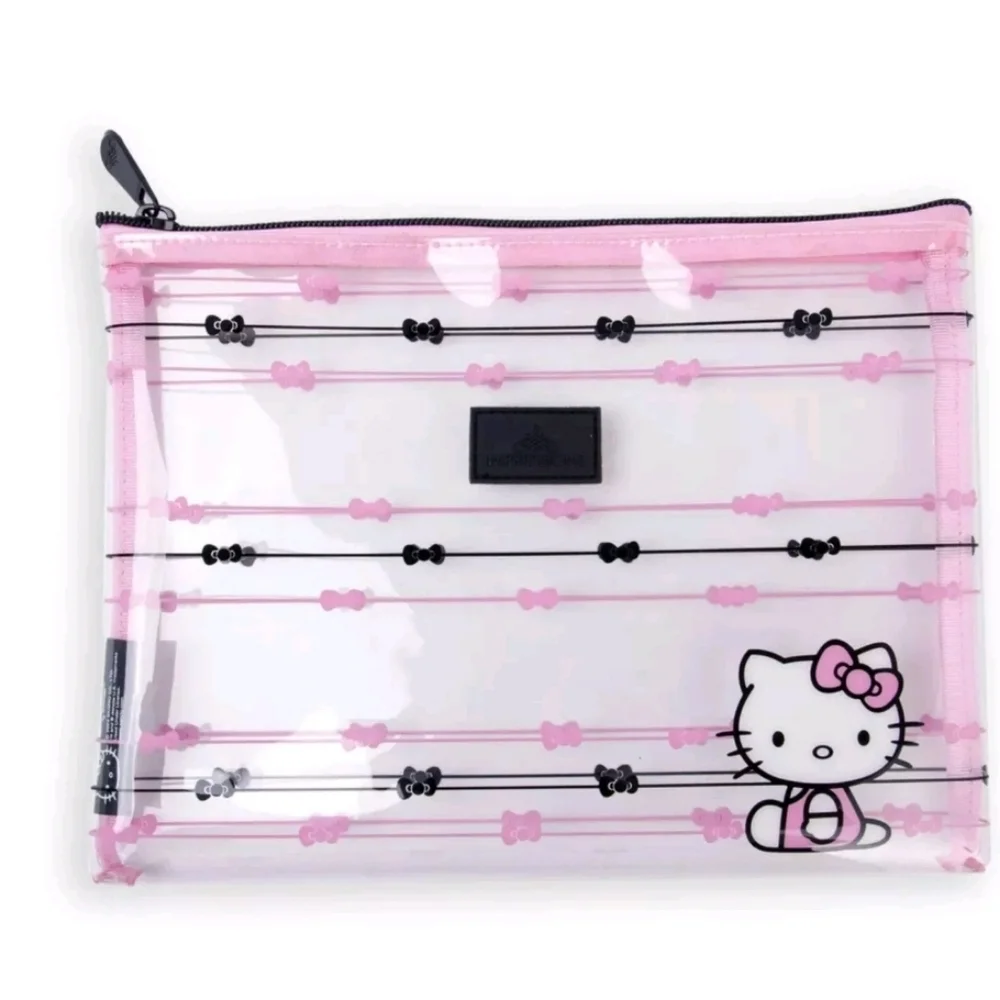 Impressions Sanrio Hello Kitty 2 Piece Pouch Cosmetic Bag Set Nwt - Picture 3 of 5